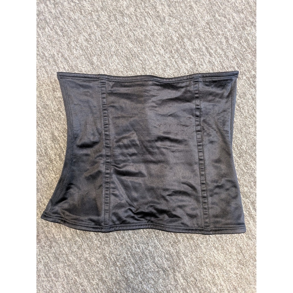 Sears Womens Shapewear Waist Cincher Corset Black XL EG Style 22730